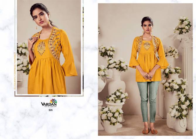 Vardan Batak 2 Fancy Casual Wear Rayon Designer Stylist Top Collection 